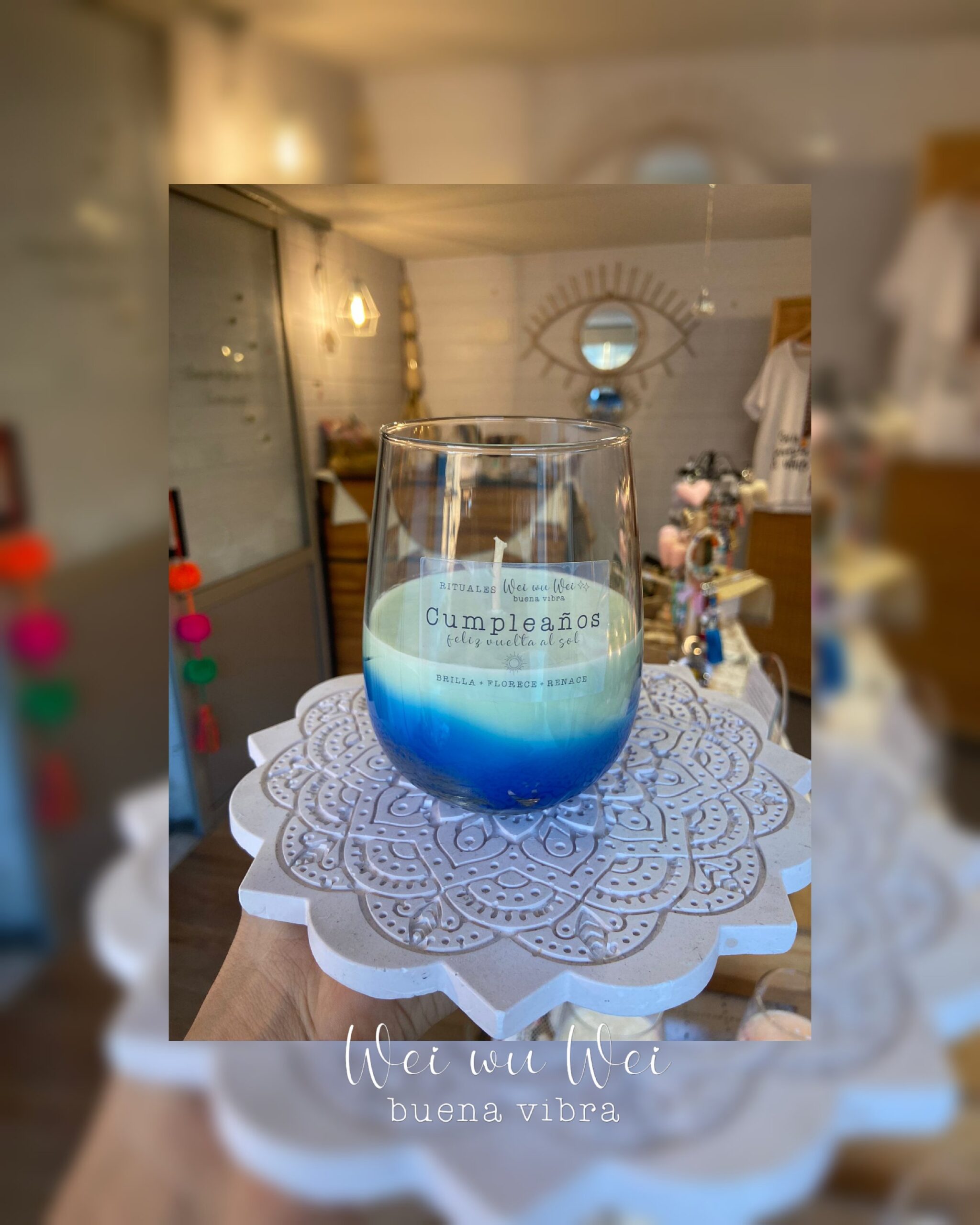 Vela de cera de soja Ritual de Cumpleaños - Imagen 2