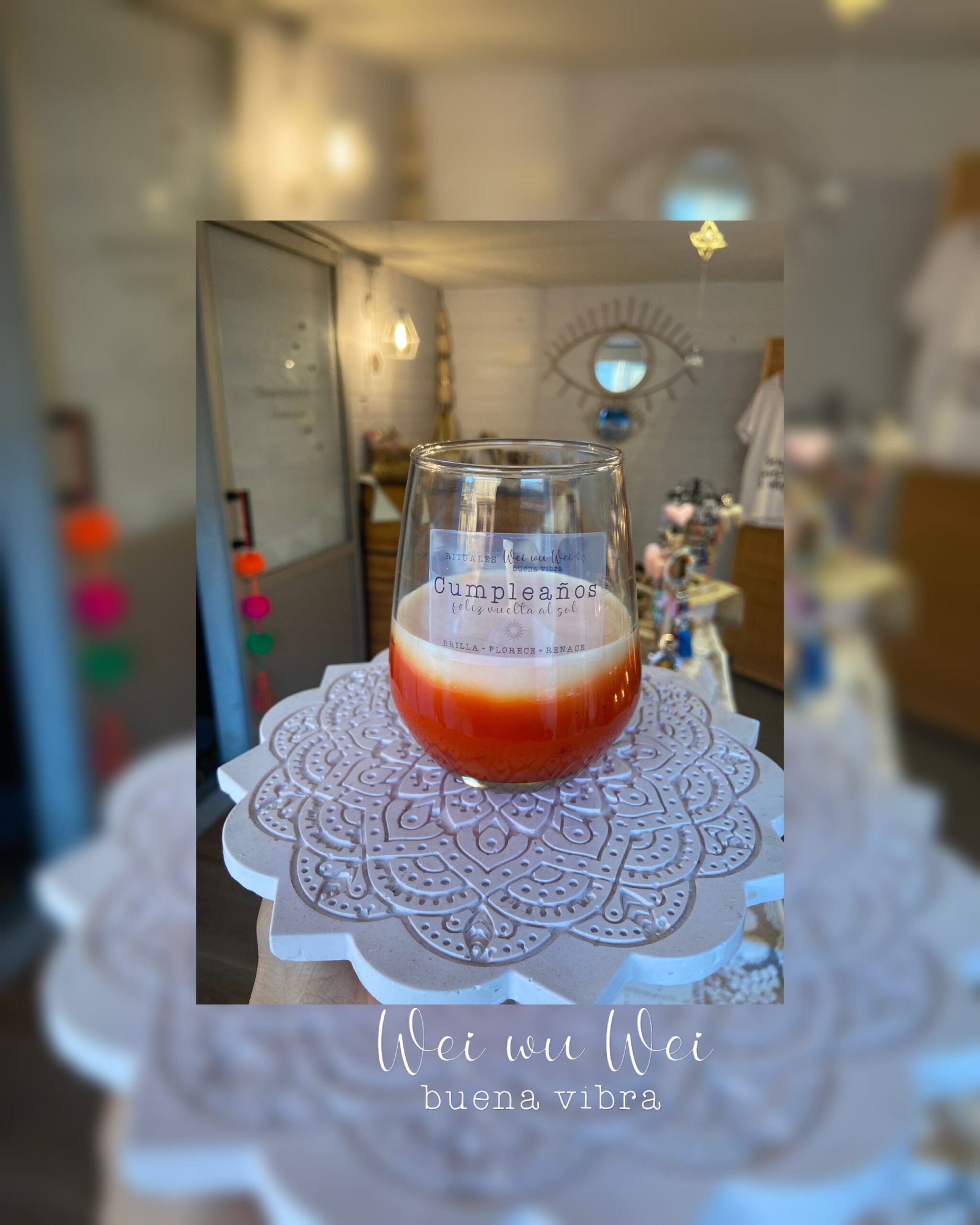 Vela de cera de soja Ritual de Cumpleaños - Imagen 4