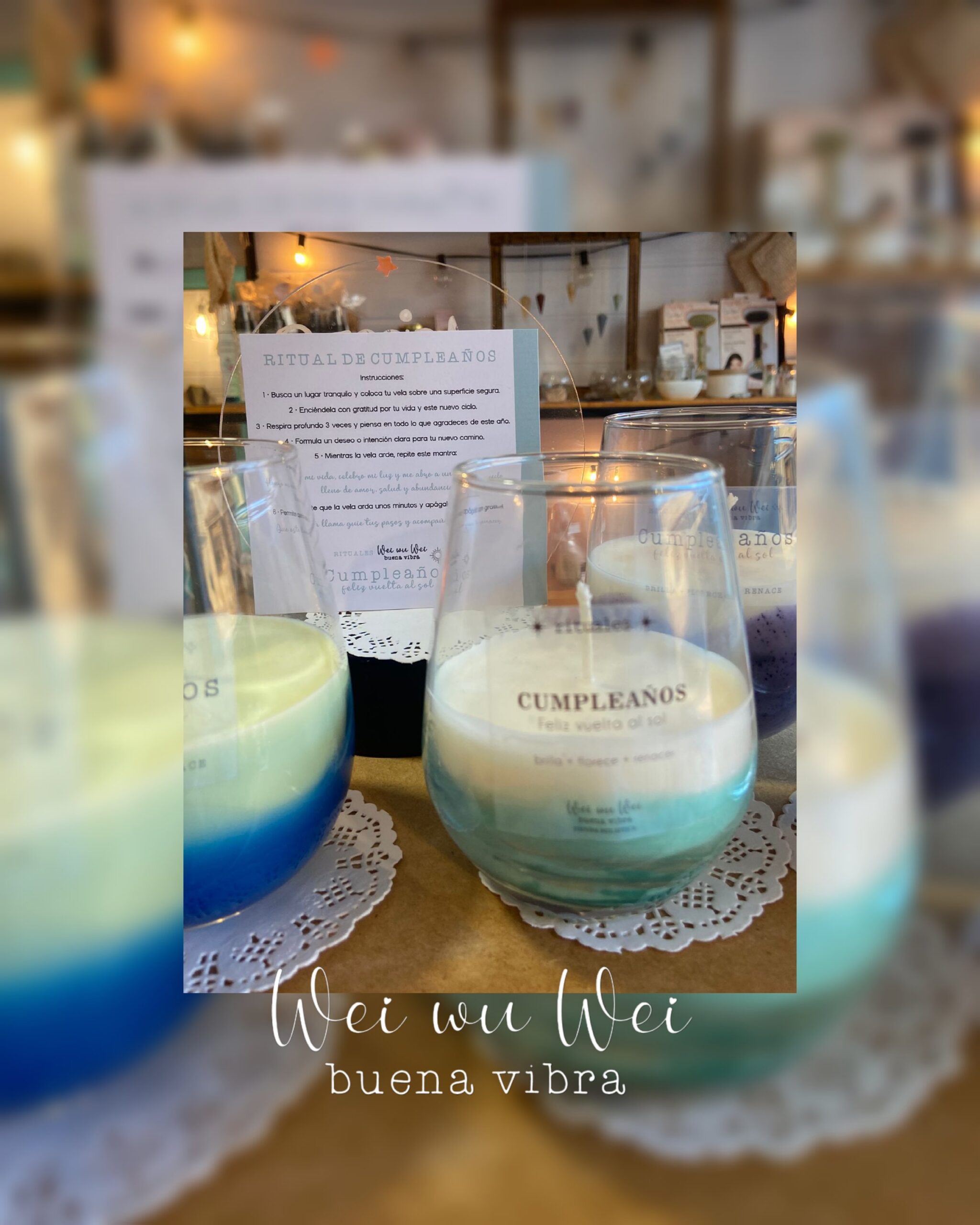 Vela de cera de soja Ritual de Cumpleaños - Imagen 6