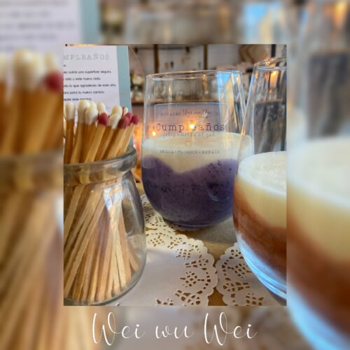 Vela de cera de soja Ritual de Cumpleaños